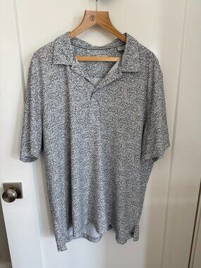 Tommy Bahama Mens' XXL Short Sleeve Soft Polo Island Zone
